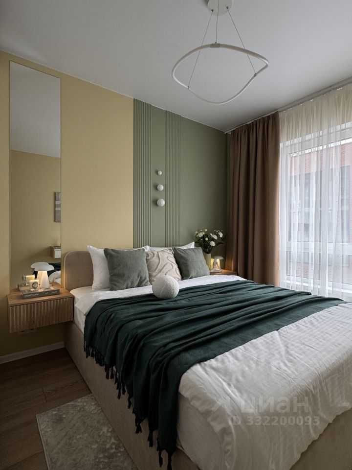 1-комнатная квартира, 35 м²