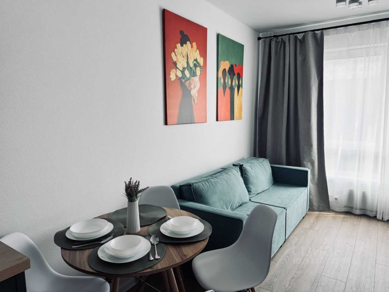 2-комнатная квартира, 35,5 м²