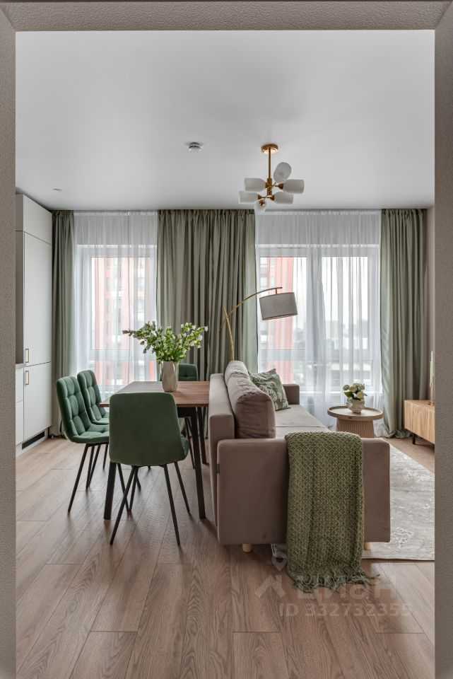 2-комнатная квартира, 53 м² — фотография 2