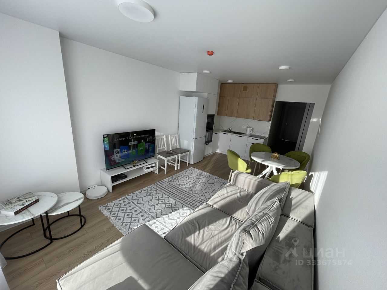 3-комнатная квартира, 62,7 м² — фотография 2