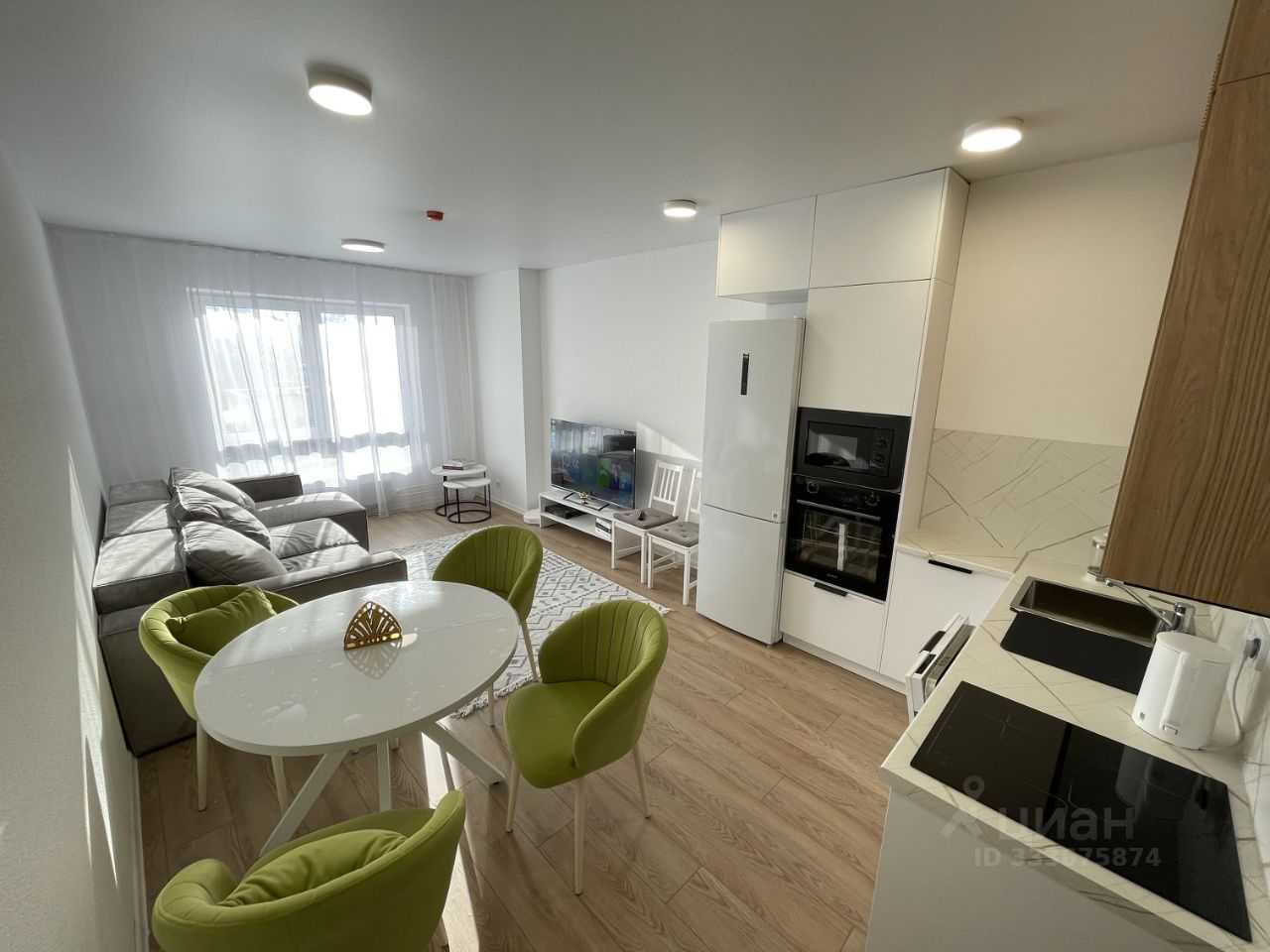 3-комнатная квартира, 62,7 м²