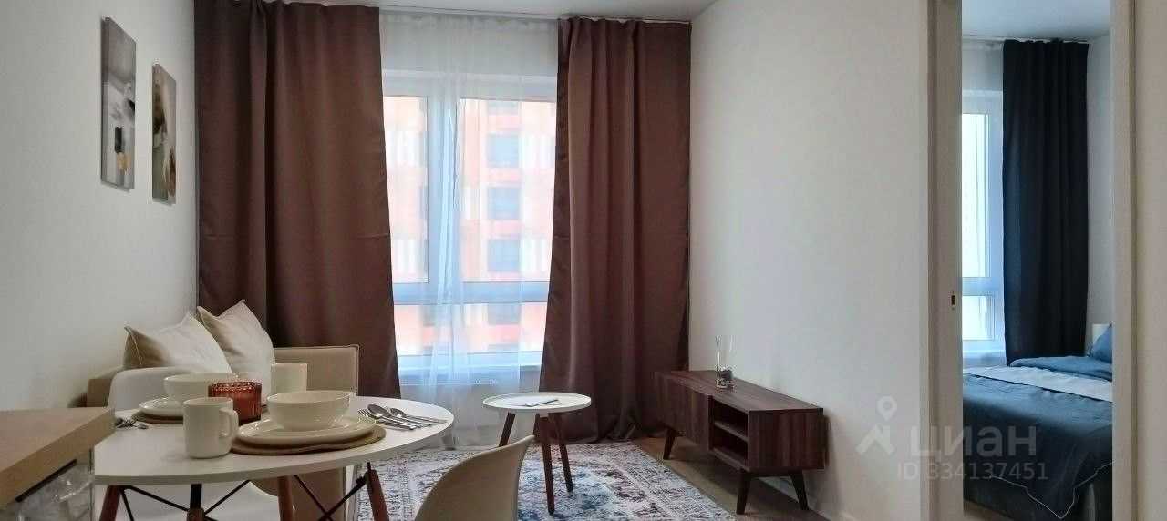 1-комнатная квартира, 34 м²