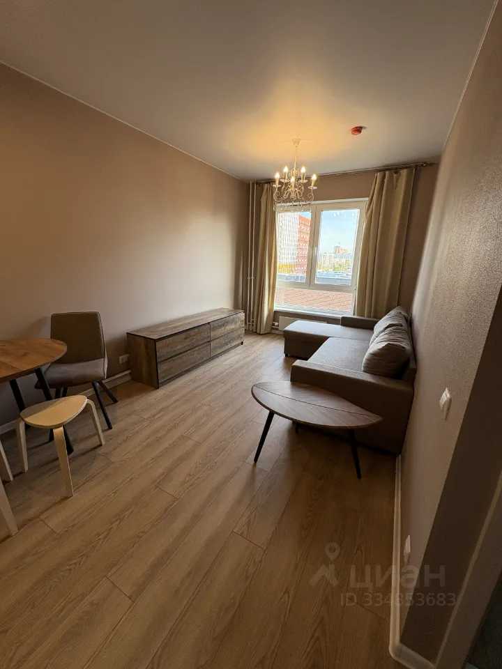 1-комнатная квартира, 34 м²