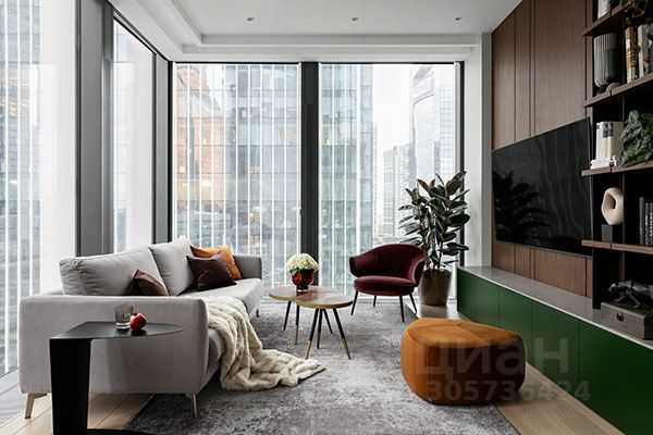 2-комнатная квартира, 77 м² — фотография 3