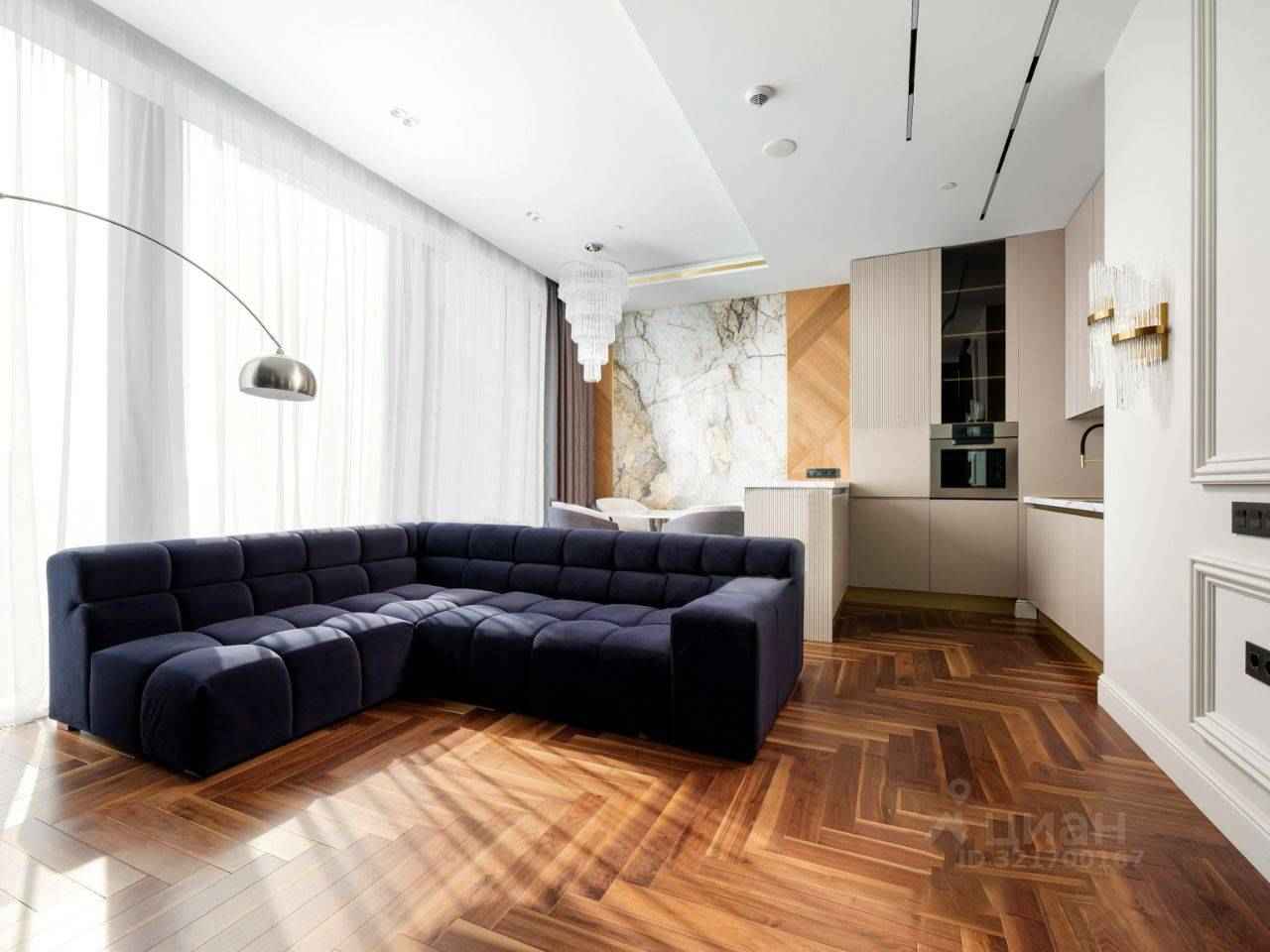 2-комнатная квартира, 73,5 м² — фотография 2
