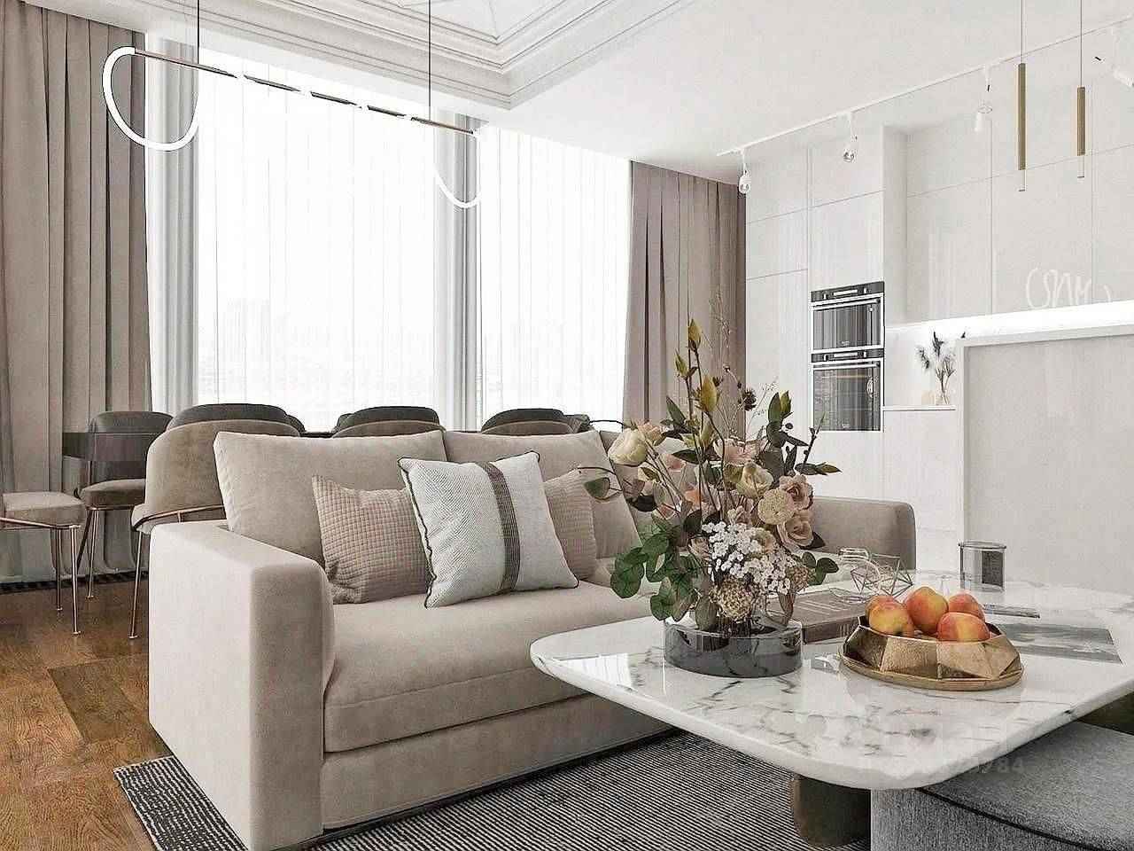 2-комнатная квартира, 97 м² — фотография 2