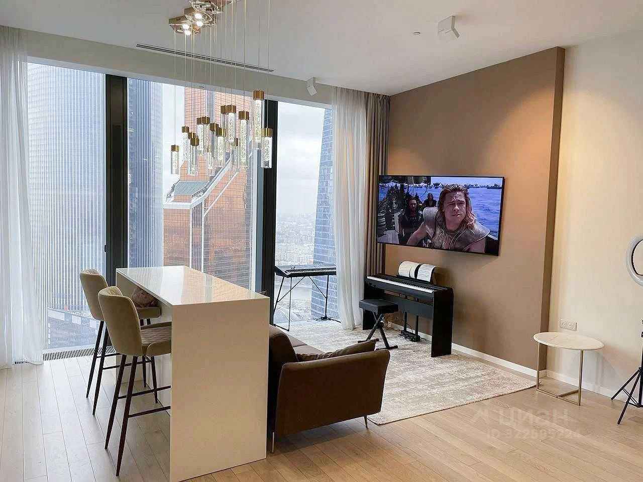 1-комнатная квартира, 55 м²