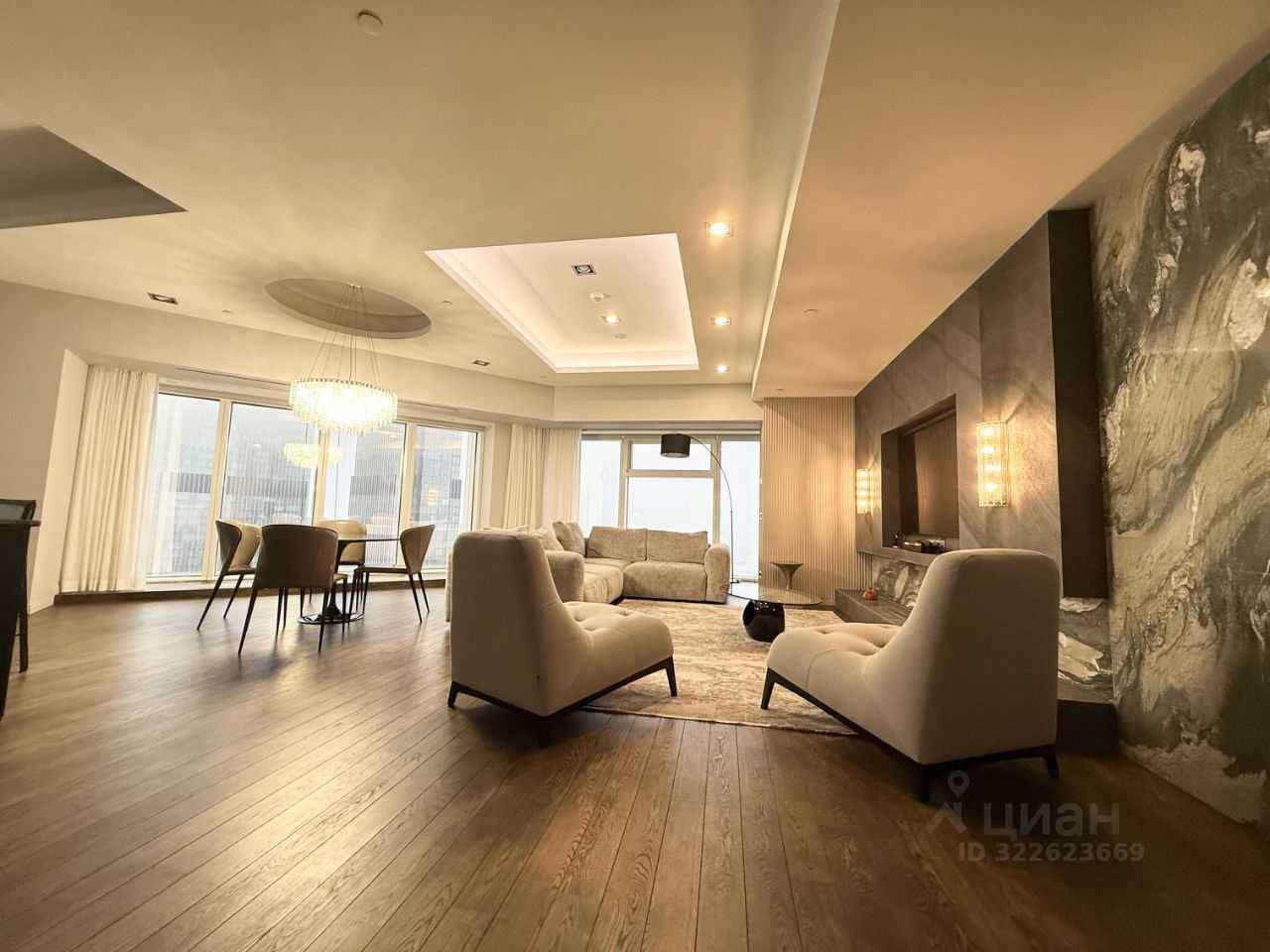 3-комнатная квартира, 164 м²