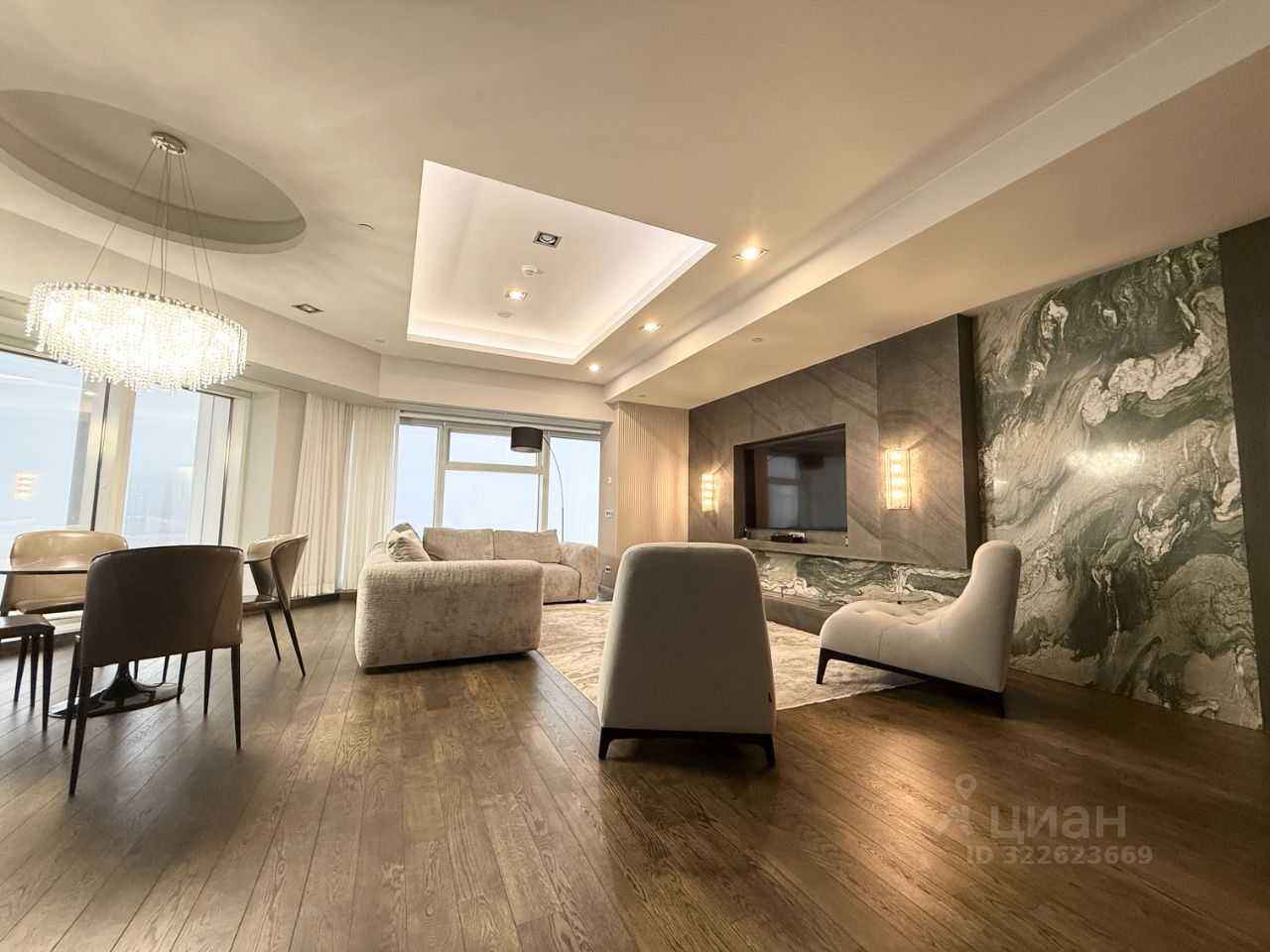 3-комнатная квартира, 164 м² — фотография 2
