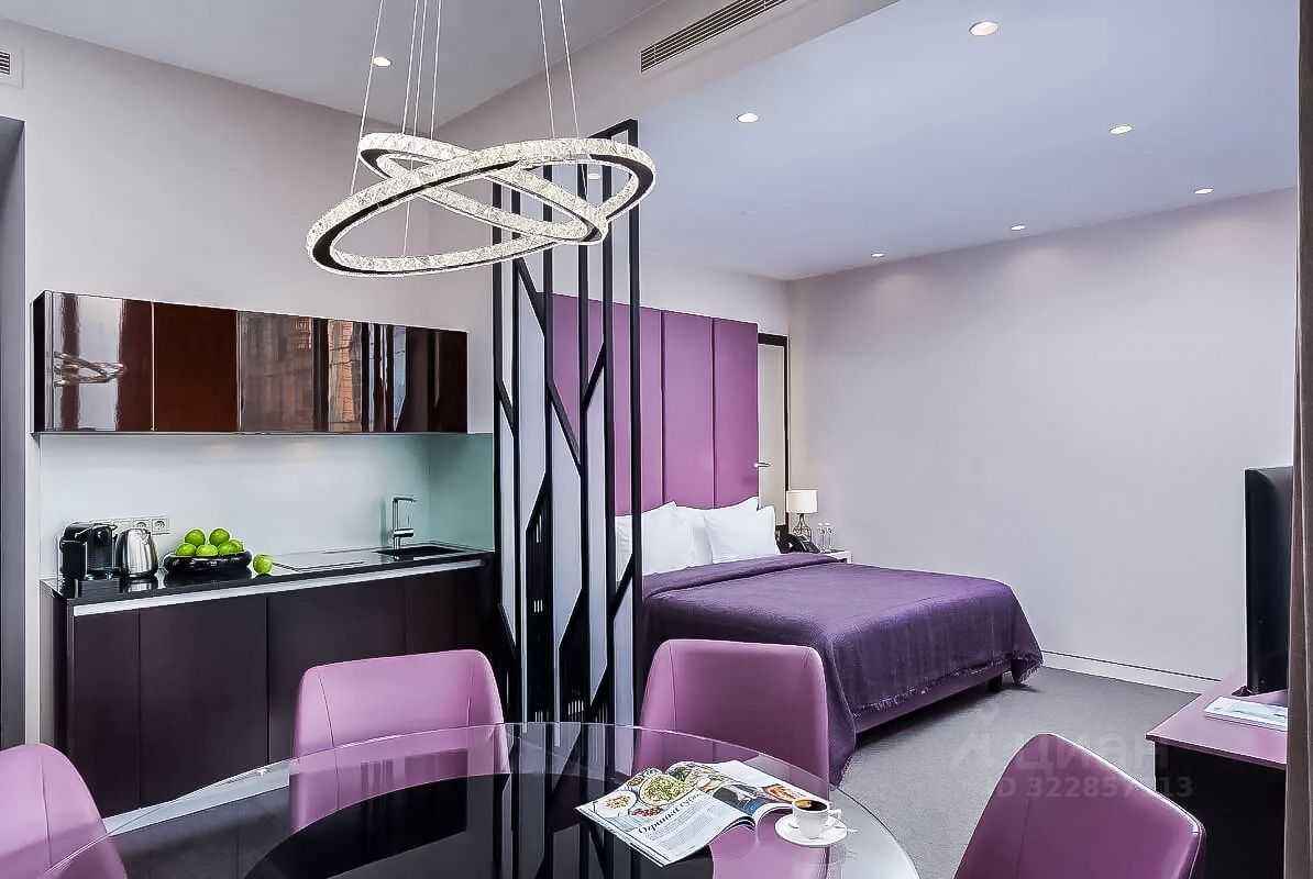 1-комнатная квартира, 50 м² — фотография 2