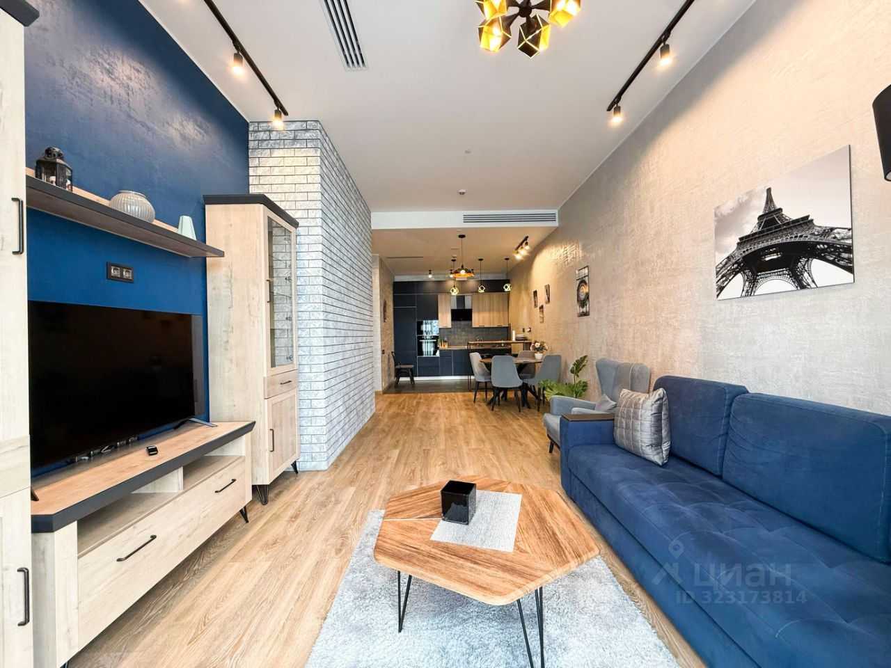 2-комнатная квартира, 72 м²