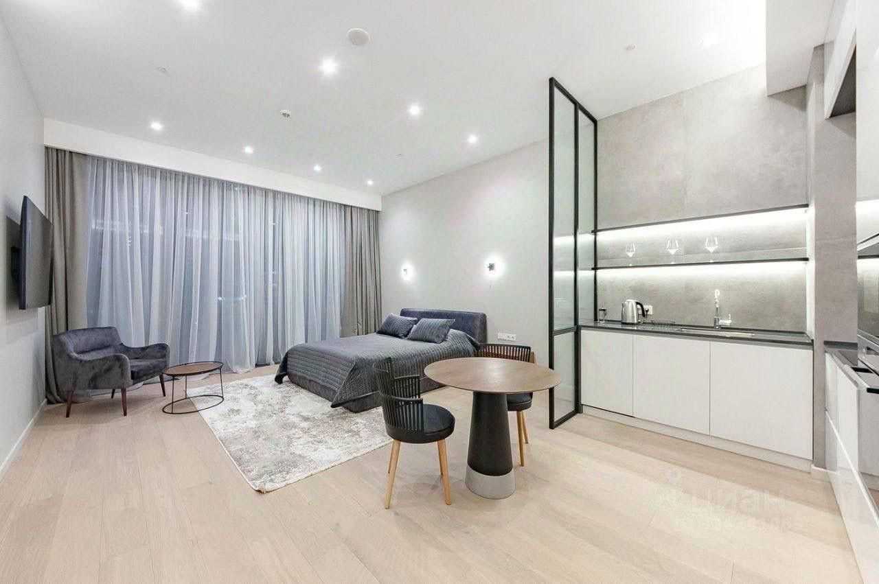 1-комнатная квартира, 52,4 м²