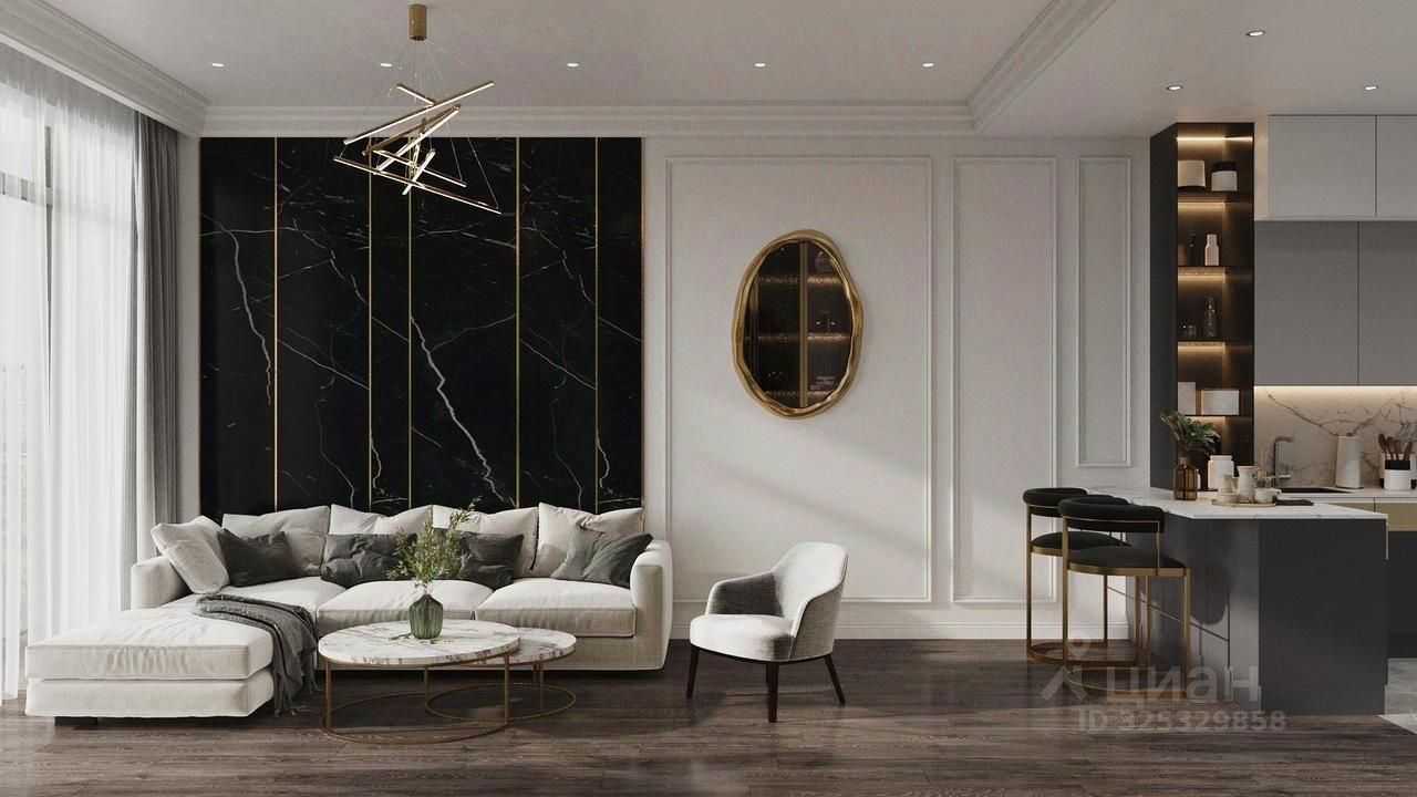 2-комнатная квартира, 67,4 м² — фотография 2