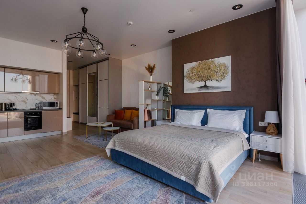 1-комнатная квартира, 52 м² — фотография 3