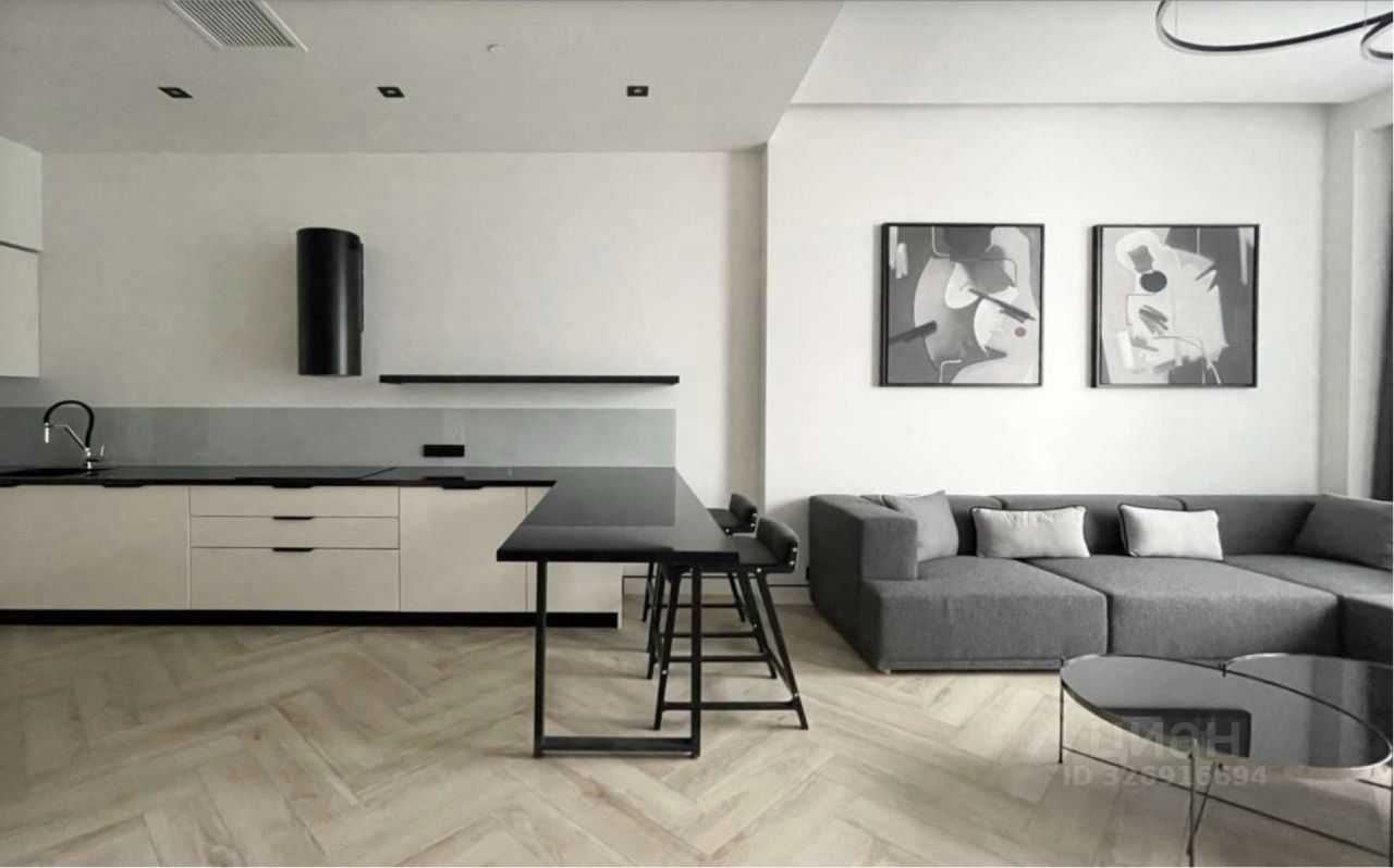 1-комнатная квартира, 57,3 м² — фотография 3