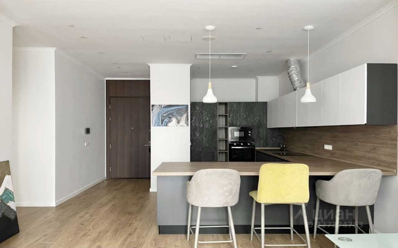 1-комнатная квартира, 62,7 м²