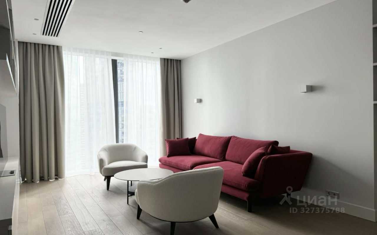 1-комнатная квартира, 61,8 м² — фотография 2
