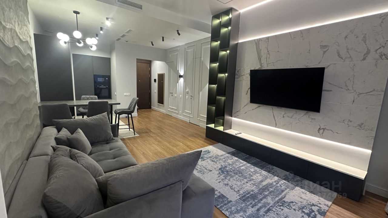 2-комнатная квартира, 58 м² — фотография 3