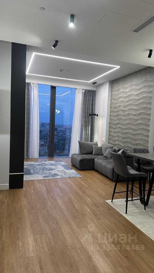 2-комнатная квартира, 58 м² — фотография 2