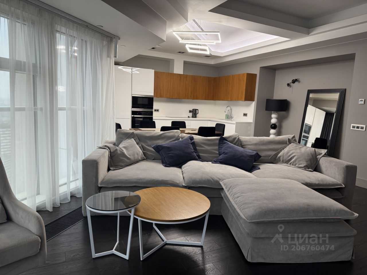 3-комнатная квартира, 115 м²