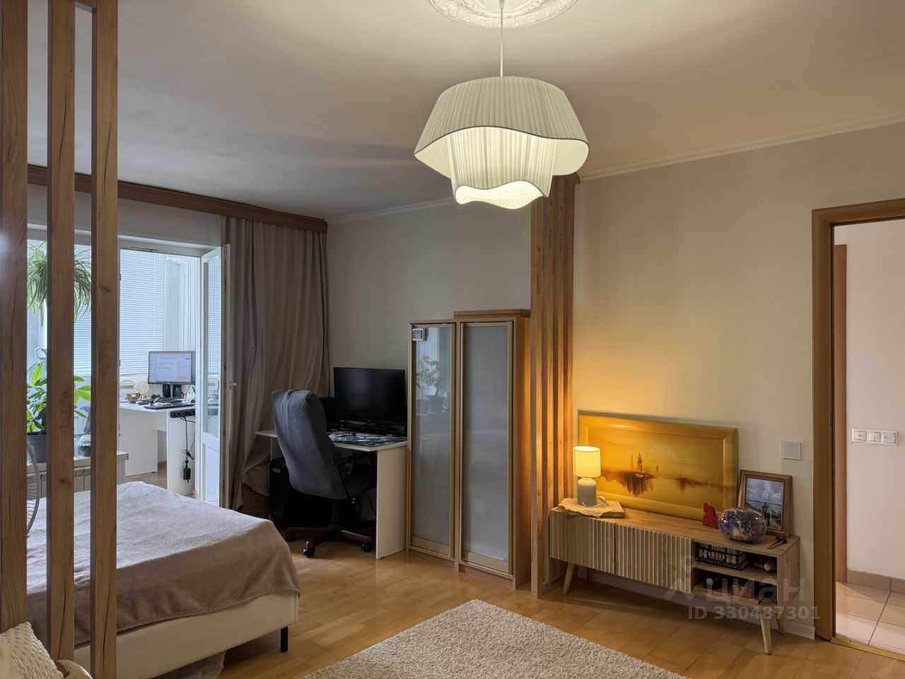 1-комнатная квартира, 38 м² — фотография 2