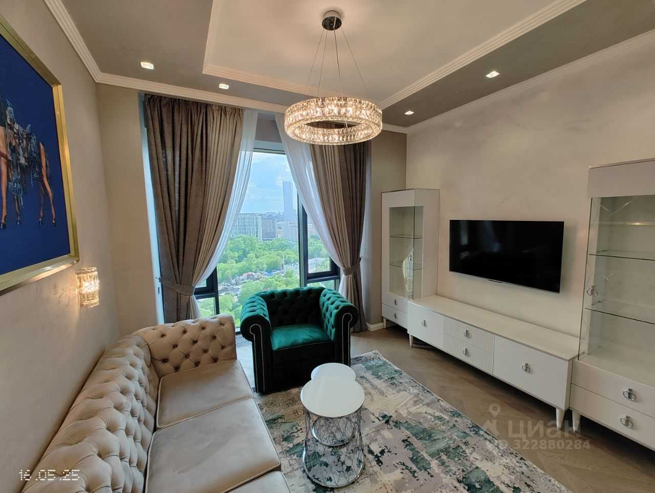 2-комнатная квартира, 56,6 м² — фотография 3