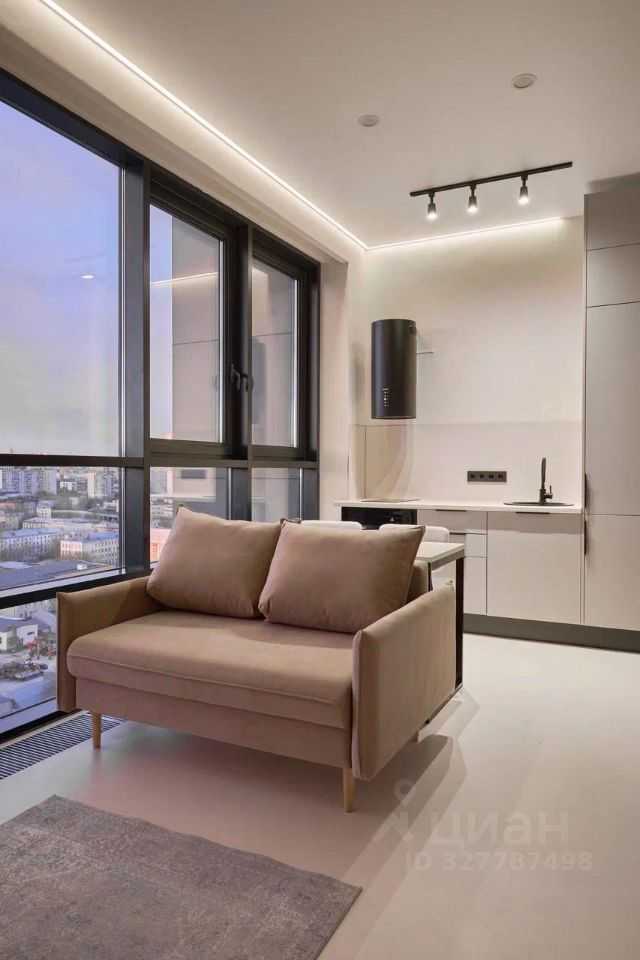 1-комнатная квартира, 28 м² — фотография 2