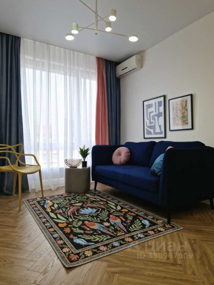 1-комнатная квартира, 34 м²