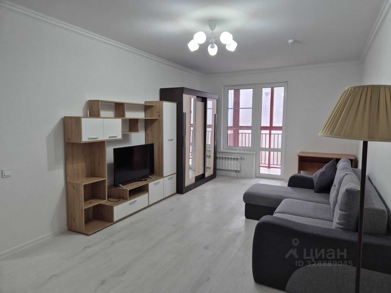 1-комнатная квартира, 48,4 м²