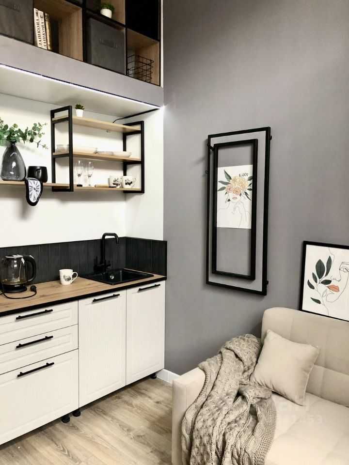 1-комнатная квартира, 17,8 м²