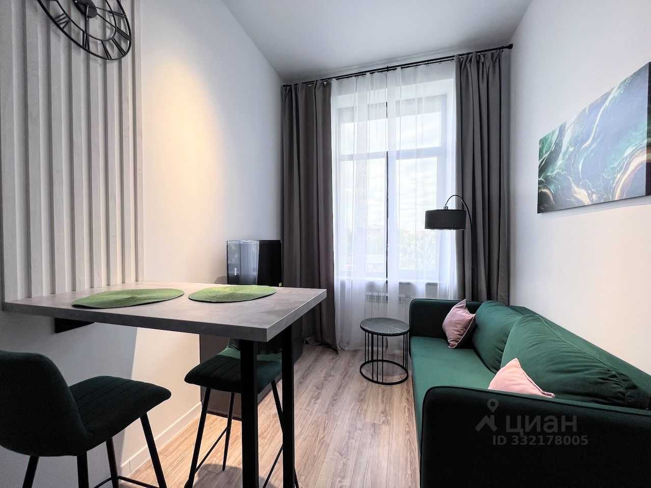 1-комнатная квартира, 22 м²