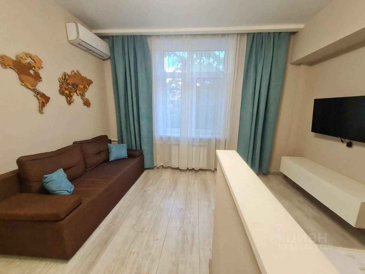 1-комнатная квартира, 33,4 м²