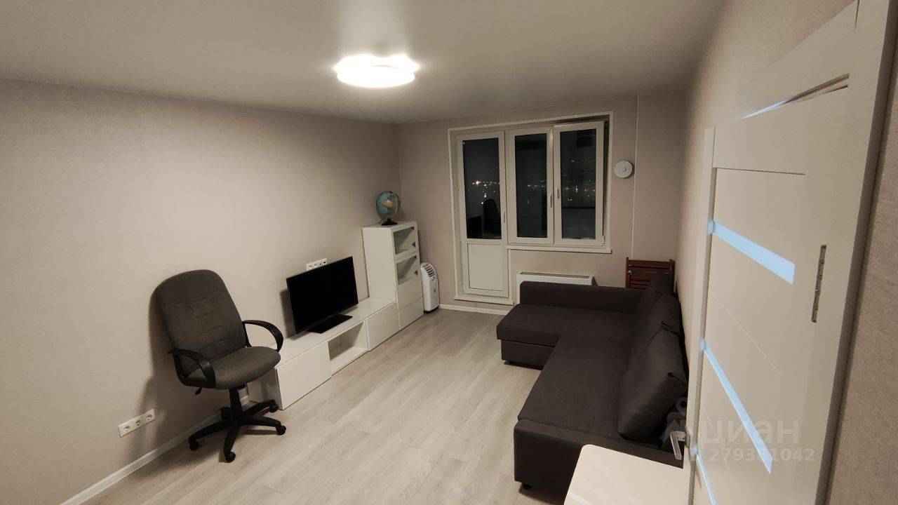 1-комнатная квартира, 38,7 м²