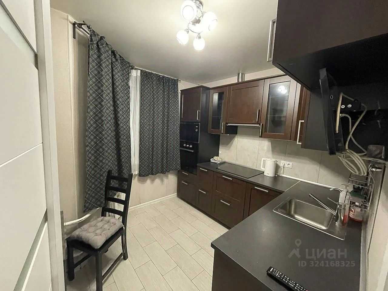 1-комнатная квартира, 45 м²