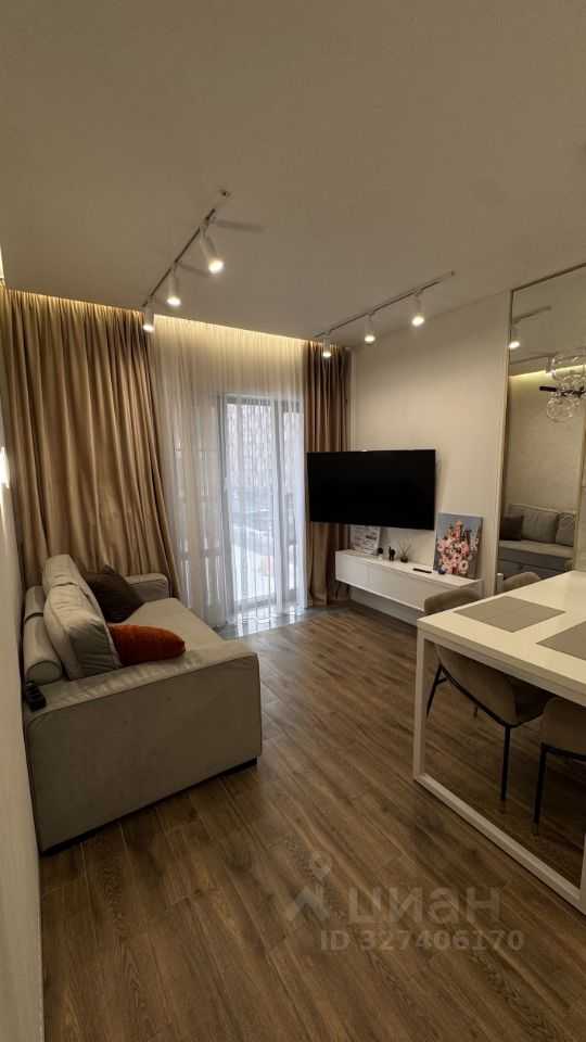 1-комнатная квартира, 41,1 м²