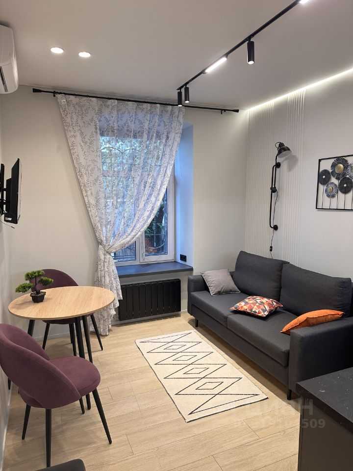 1-комнатная квартира, 17 м²