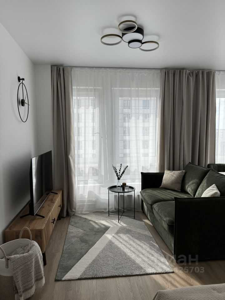 1-комнатная квартира, 34 м²