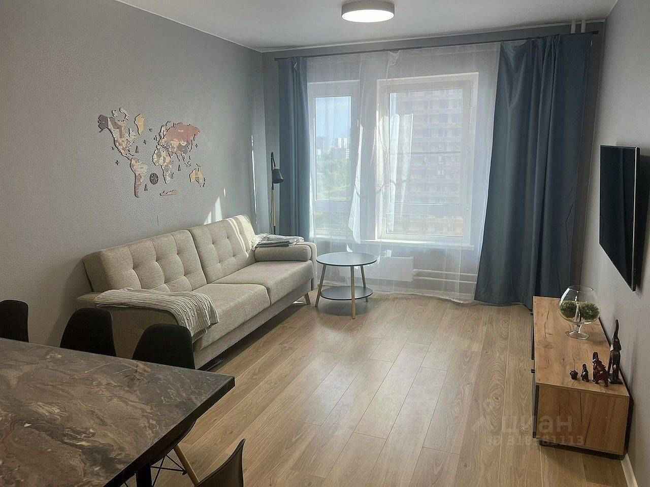 3-комнатная квартира, 60 м² — фотография 3