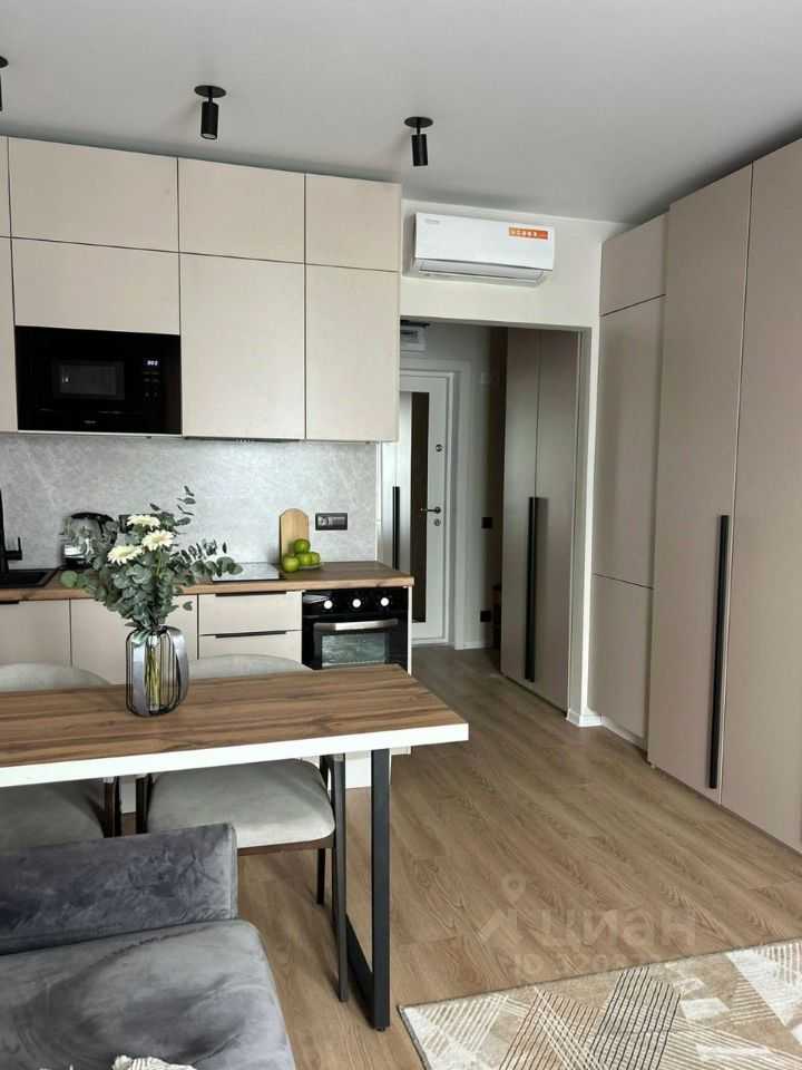 1-комнатная квартира, 21,6 м²