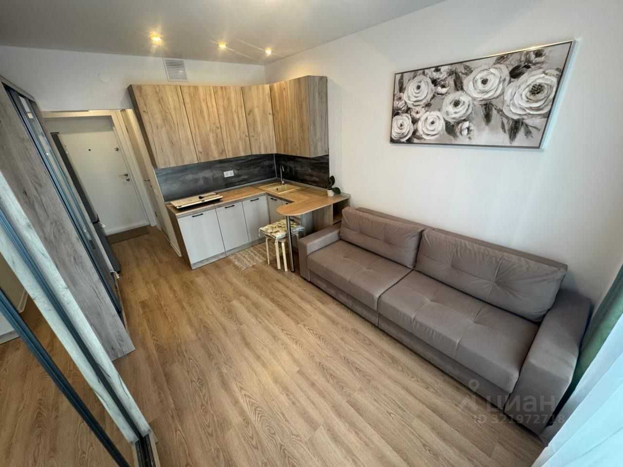 1-комнатная квартира, 20 м² — фотография 2