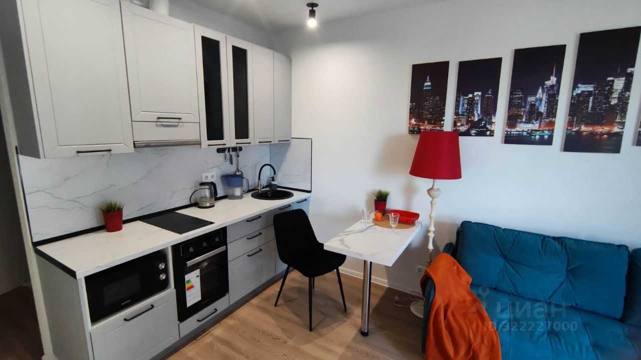 1-комнатная квартира, 23,4 м²