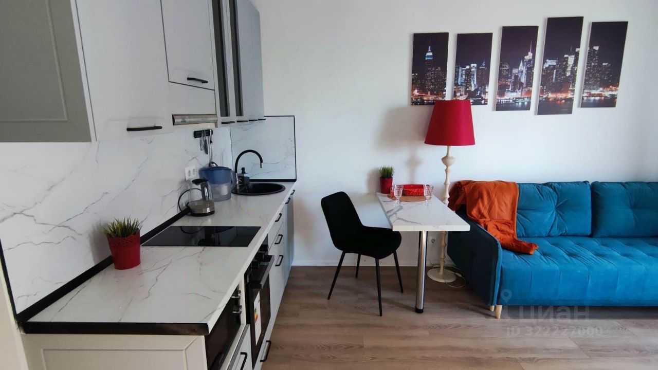 1-комнатная квартира, 23,4 м² — фотография 2