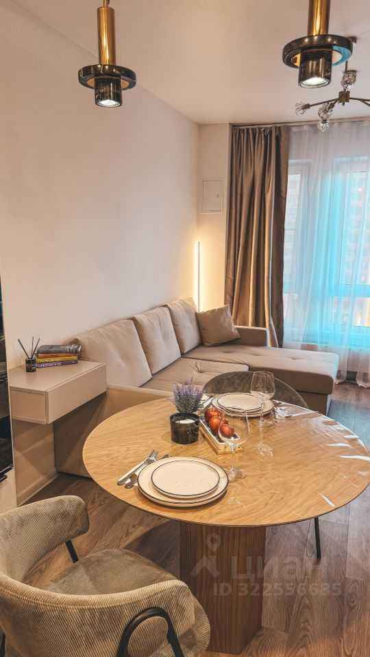 1-комнатная квартира, 35,6 м²