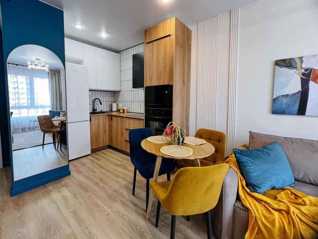 1-комнатная квартира, 31,8 м²