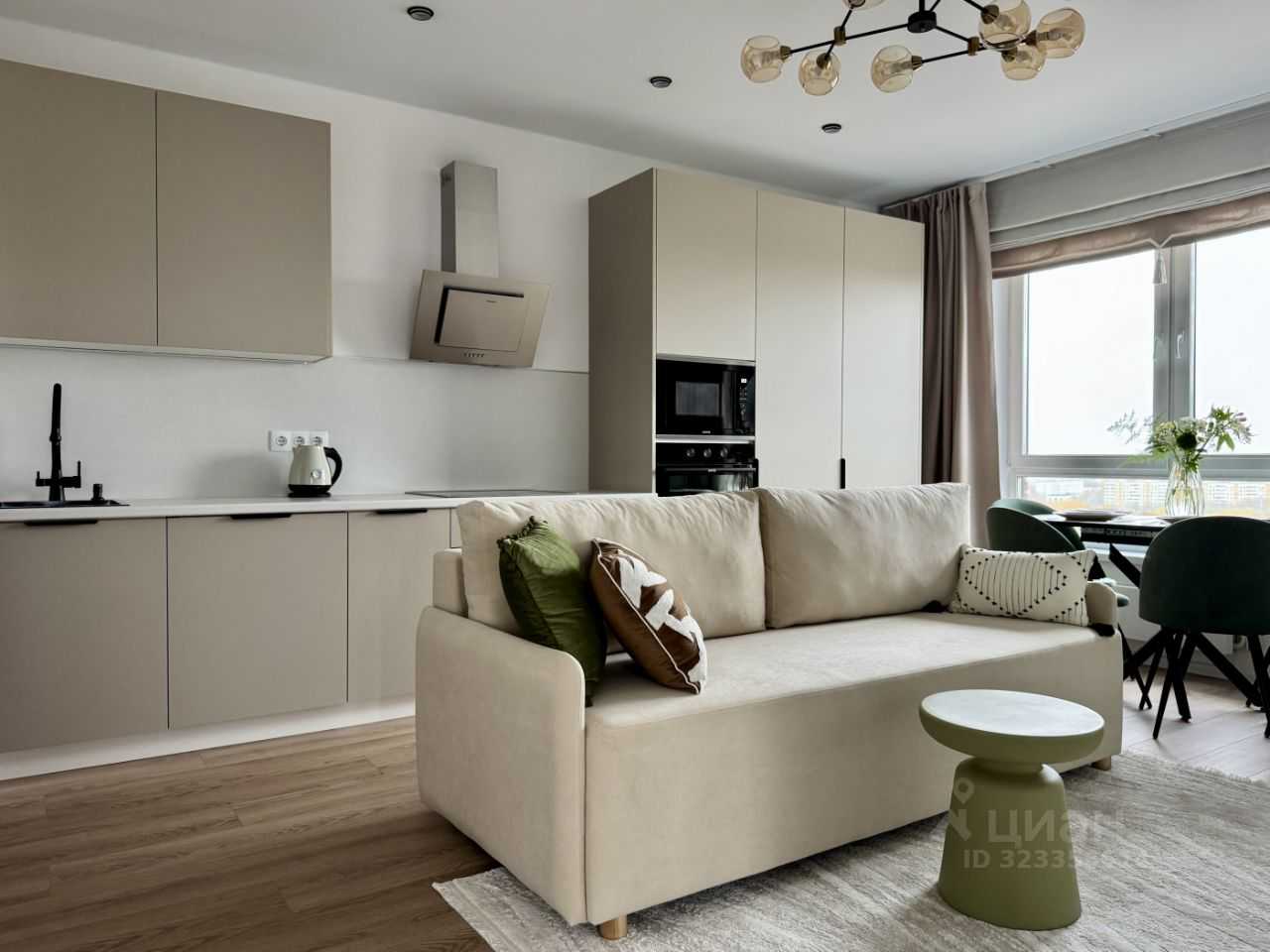 3-комнатная квартира, 51,8 м² — фотография 2