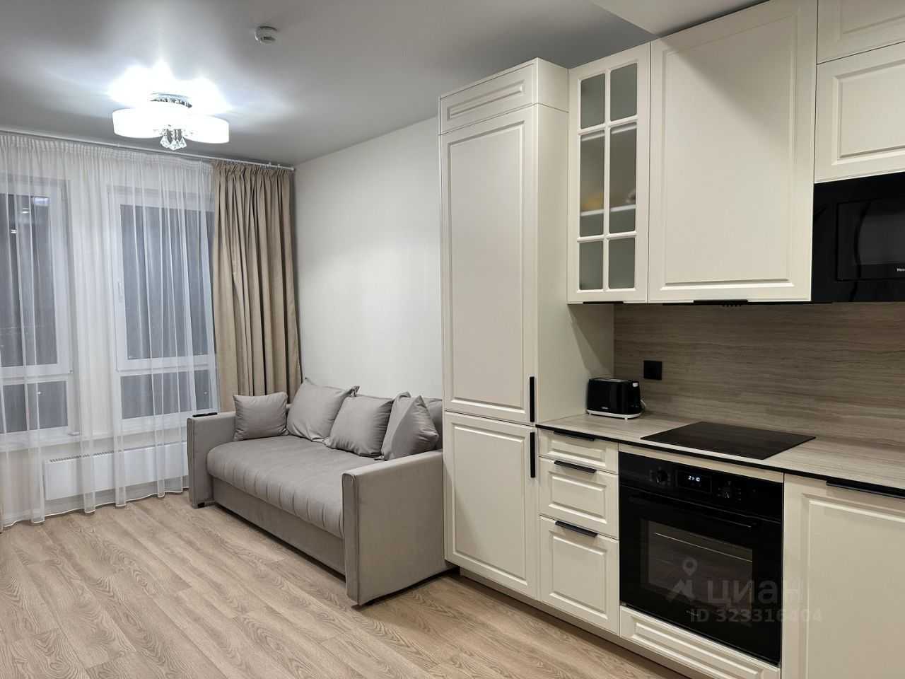 2-комнатная квартира, 35 м² — фотография 2