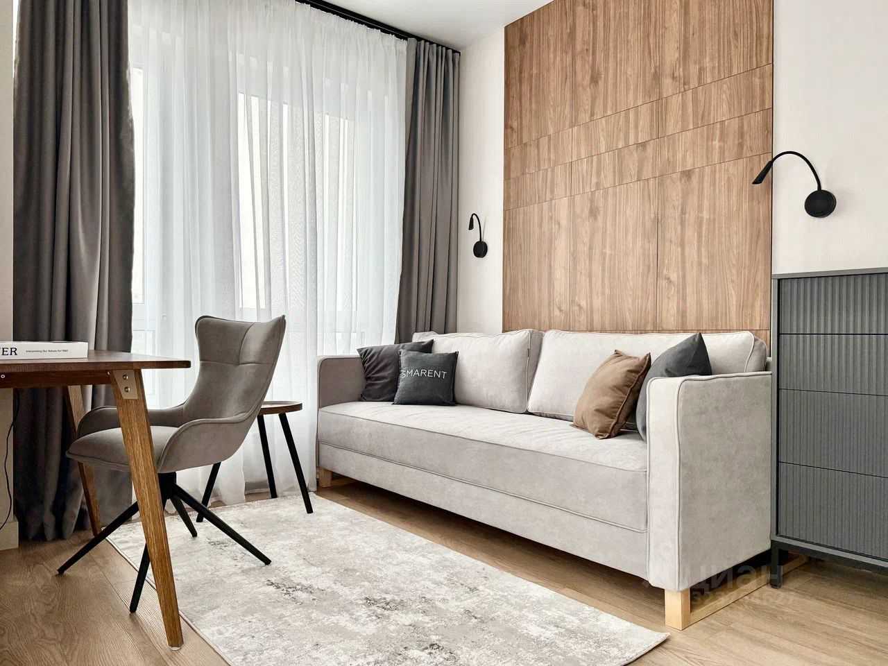 2-комнатная квартира, 45,3 м² — фотография 3