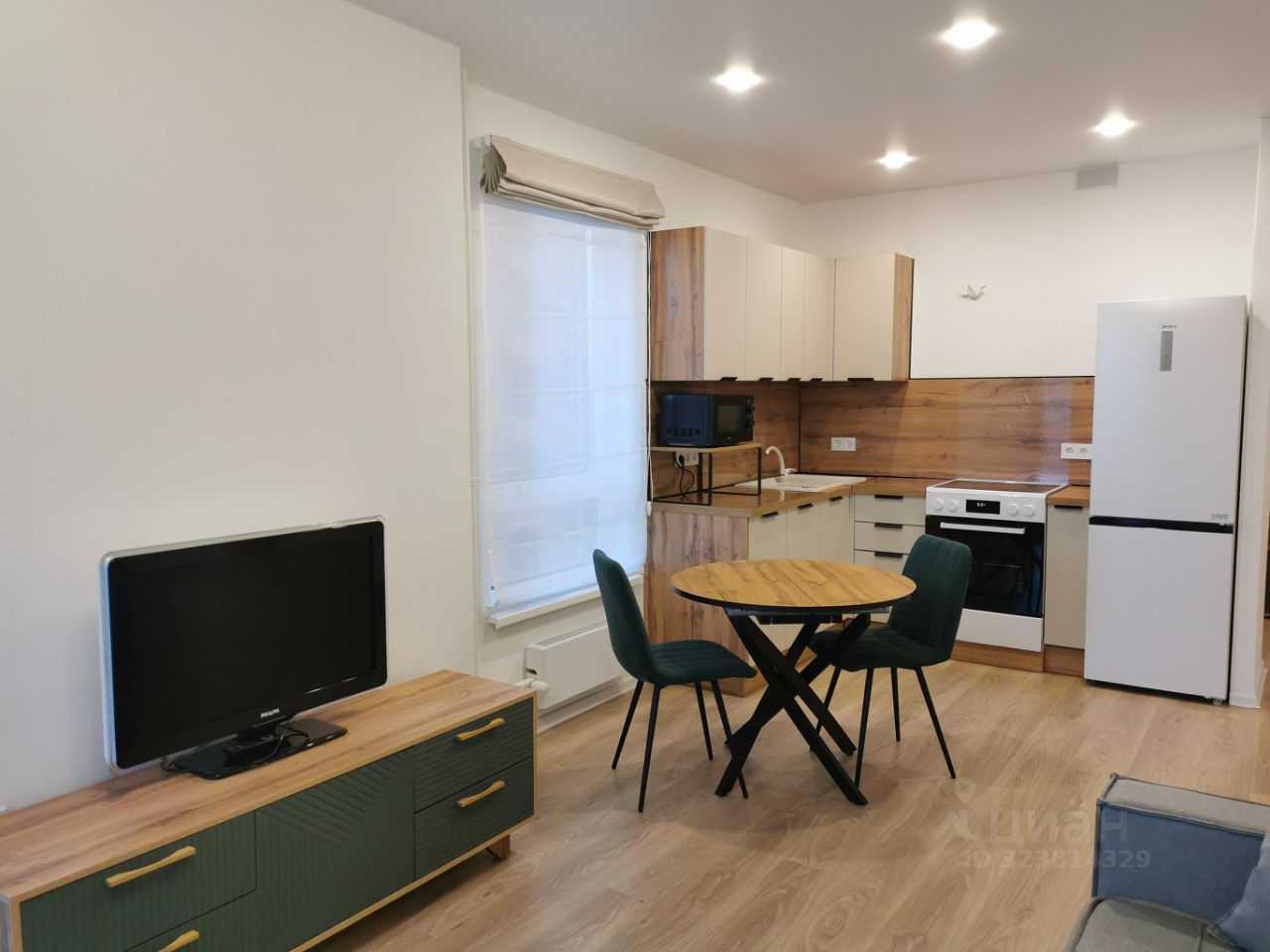 1-комнатная квартира, 43,5 м² — фотография 2