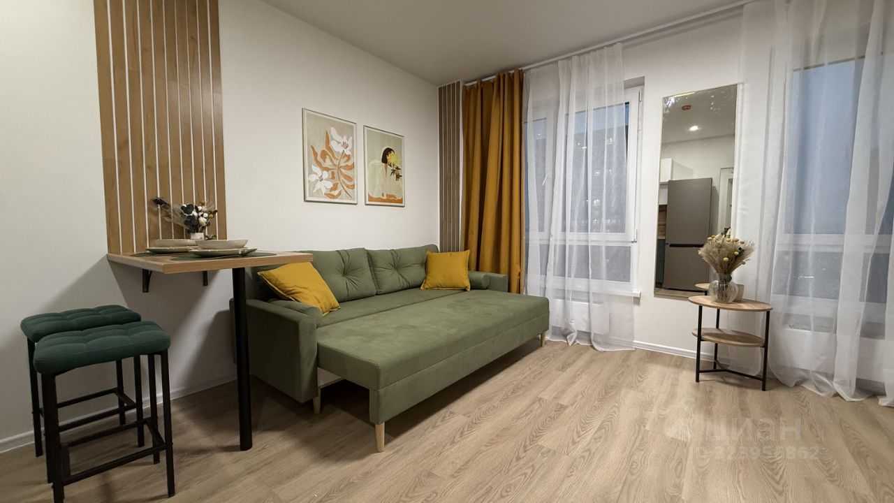 1-комнатная квартира, 26 м² — фотография 2