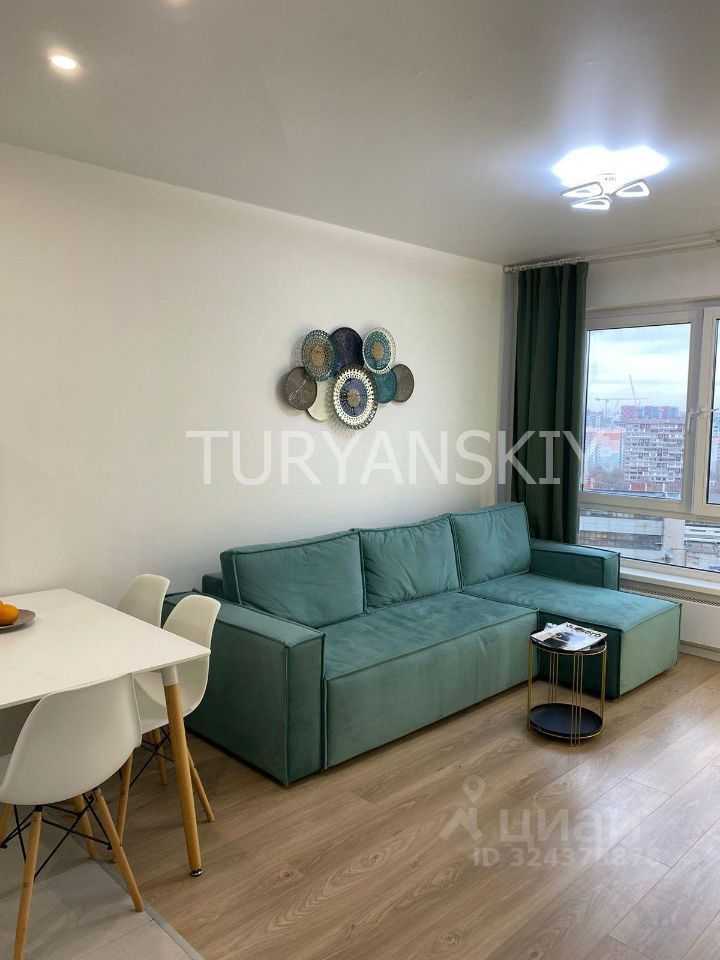 2-комнатная квартира, 36 м² — фотография 2